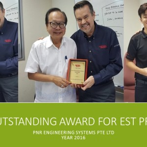 Sales outstanding award FOR EST PRODUCTS